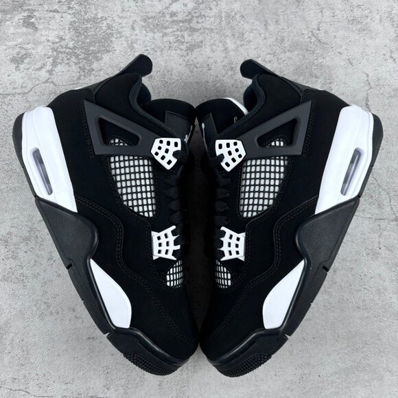 Jordan 4 RetroWhite Thunder - Picture 1 of 8